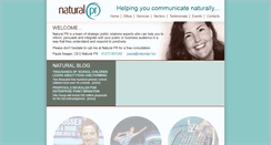 Desktop Screenshot of naturalpr.biz